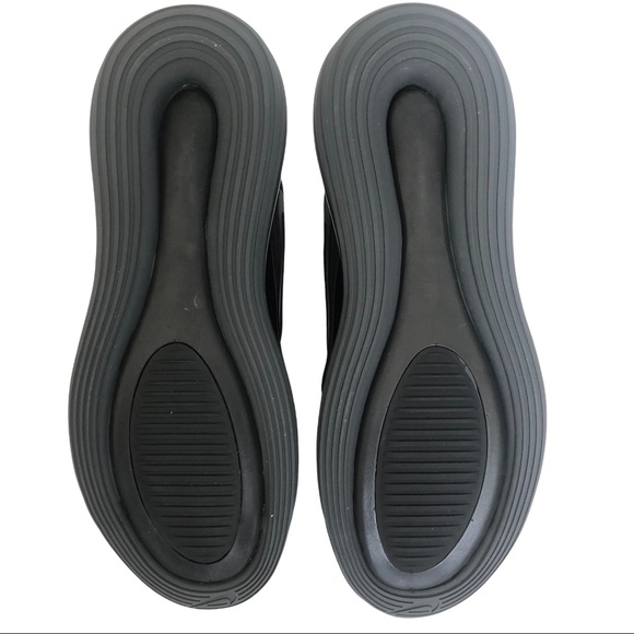 Nike Air Max 720 Grade School ‘Triple Black’ Size 7 Y/ 8.5 women’s - Picture 7 of 7